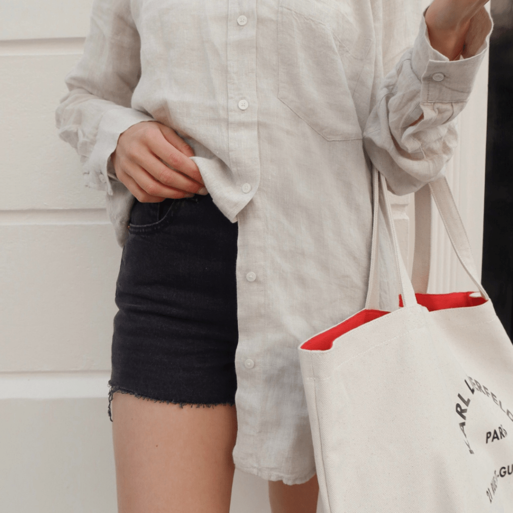 oversized shirt trend