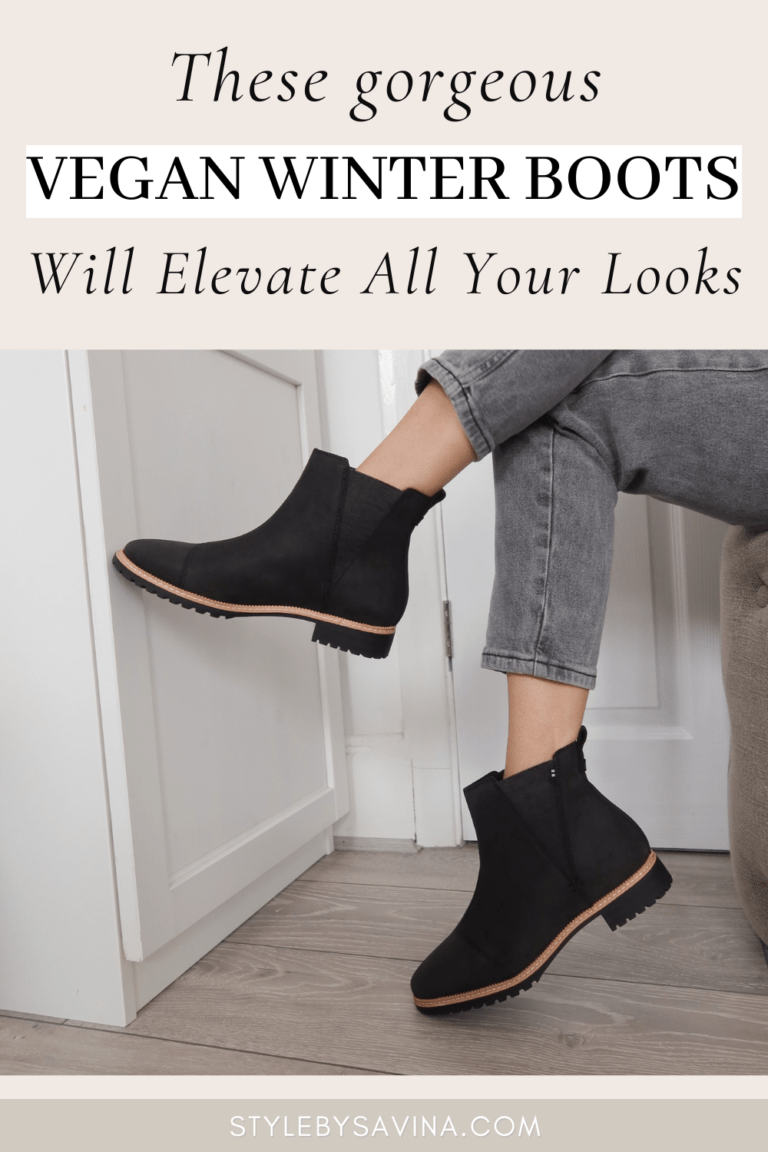 These Vegan Winter Boots Will Instantly Elevate Your Looks Style by