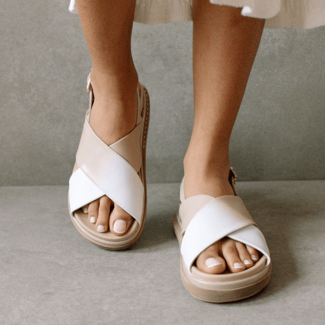 cushioned flat shoes