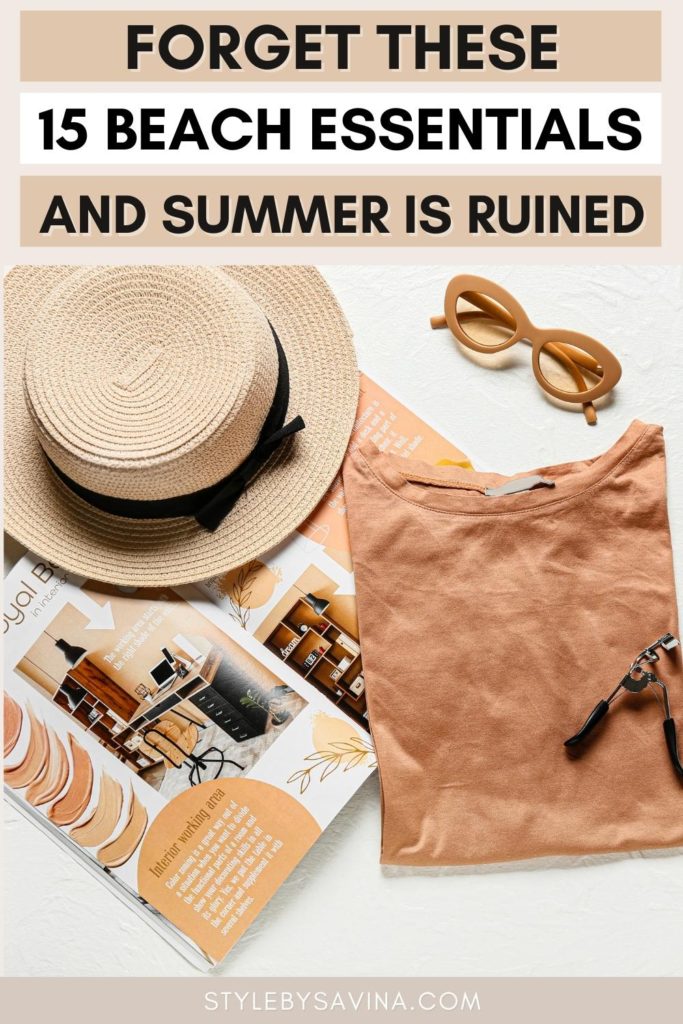 Forget Any Of These 15 Beach Essentials And Summer is Ruined