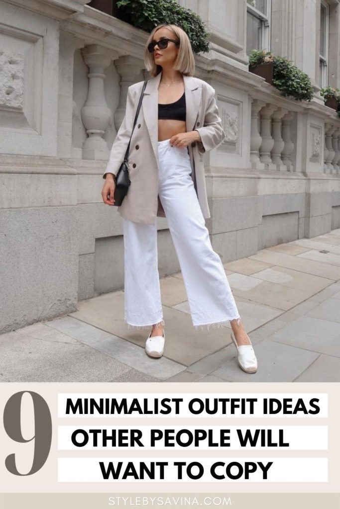Minimalist Clothing Ideas: Simple Style That Speaks Volumes