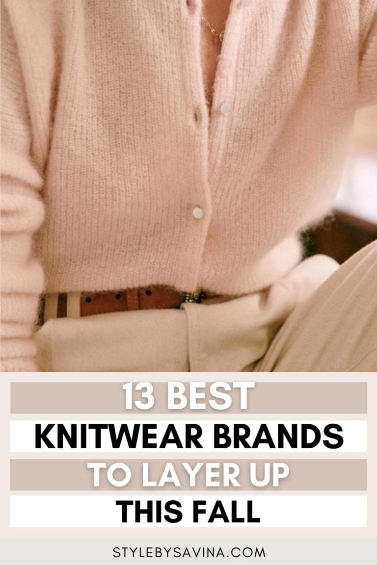13 Best Knitwear Brands To Layer Up With This Fall