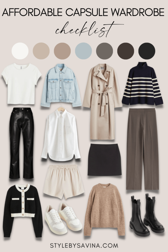 Create Your Affordable Capsule Wardrobe With This BudgetFriendly Guide