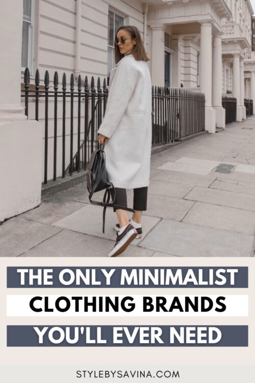 The Only Minimalist Clothing Brands You’ll Ever Need