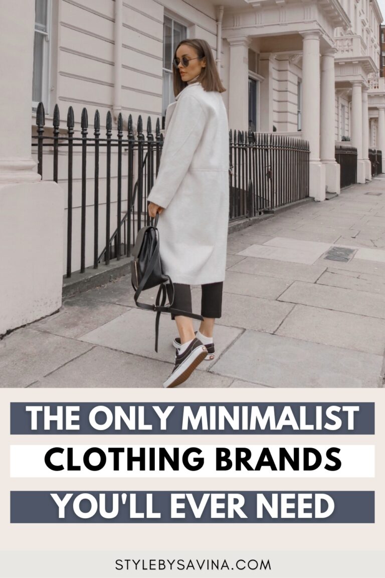 The Only Minimalist Clothing Brands You’ll Ever Need